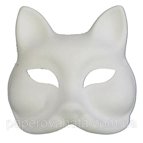 Маска карнавальная с резинкой "Gatto" (Кот), 18,5*18,5см (ID#623230893 ...