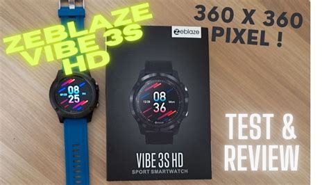 Best Budget Smartwatch Zeblaze Vibe S Hd Inch X