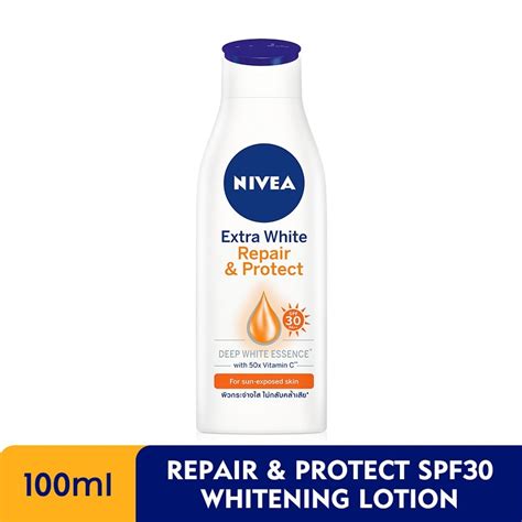 Nivea Extra White Repairandprotect Spf30 Body Lotion 100ml Shopee Malaysia