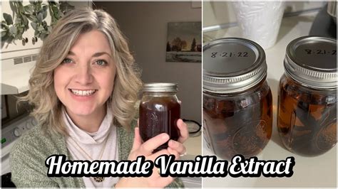 How To Make Homemade Vanilla Extract Homemade Apple Cider Vinegar