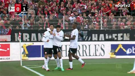 V Deo Union Berlin X Eintracht Frankfurt Melhores Momentos