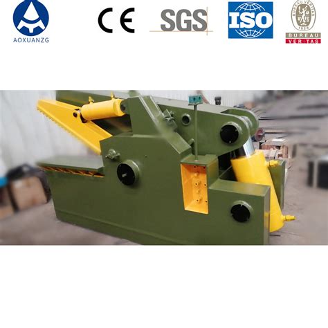 Automatic Crocodile Shear Machine Hydraulic Steel Shears For Metal