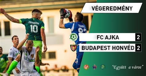 Döntetlen a Budapest Honvéd ellen FC Ajka