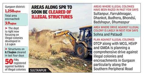 Gurugram MLA Seeks Action Against Illegal Colonies 100 Structures