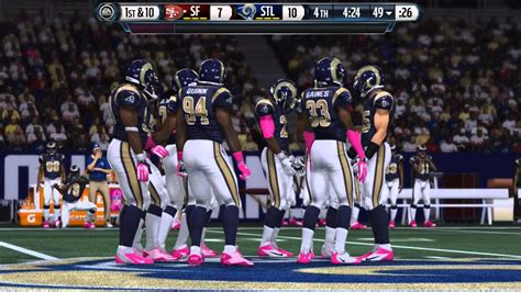 Madden Nfl 15 Gameday Week 6 San Francisco 49ers Vs St Louis Rams