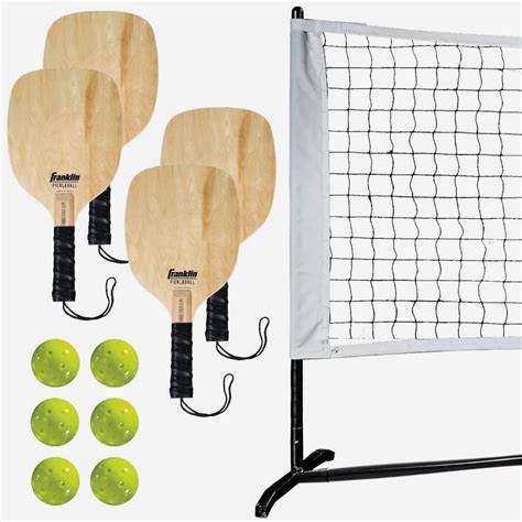 Franklin Half Court 4 Player Pickleball Starter Set Kookaburra Sport