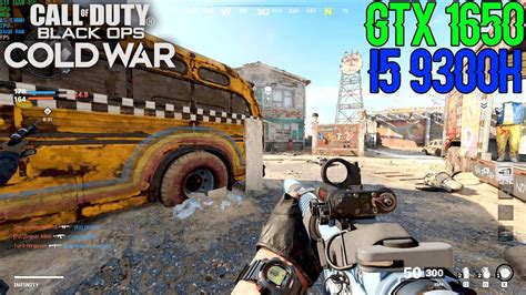 Call Of Duty Black Ops Cold War Gtx 1650 4gb And I5 9300h High Settings Youtube