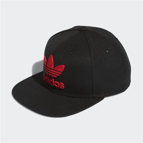 Adidas Trefoil Chain Snapback Hat Black Free Shipping With Adiclub