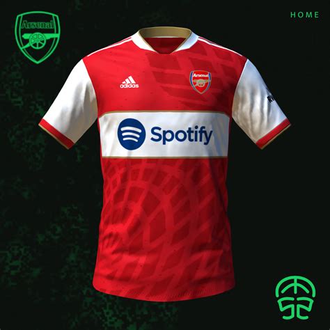 Arsenal X Spotify Home Kit