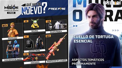 Nueva Agenda Semanal De Free Fire Barba Del Viejo Gratis Cuello De