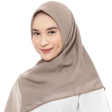 Voal Picot Rectangular Veil Hijab Segi Latest Veil Hijab Fashion