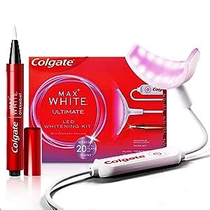 Colgate Max White Ultimate Kit Sbiancante Denti Con Penna Sbiancante