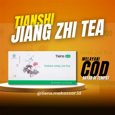 Jual Jiang Zhi Tea Tiens Original Teh Tiens Untuk Pelangsing Badan Asam Urat Kolestrol