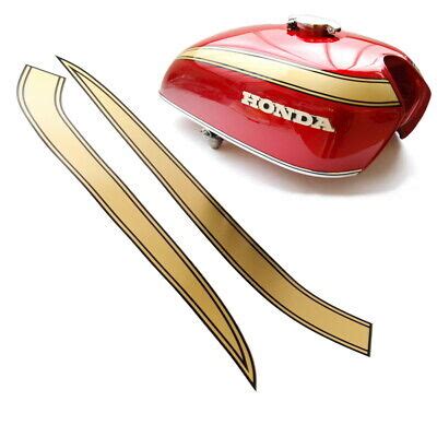 Honda CB 750 Four K0 Tank Tankdekor Zierstreifen Dekor Gold Tank Decals