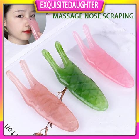 Facial Nose Gua Sha Scraping Tool Fragrant Resin Gua Sha Tool Body