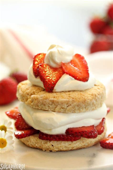 Grown Up Strawberry Shortcake Sugarhero Shortcake Recipe Strawberry Shortcake Recipes