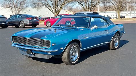 1968 Chevrolet Camaro Rs Z28 At Indy 2023 As T269 Mecum Auctions