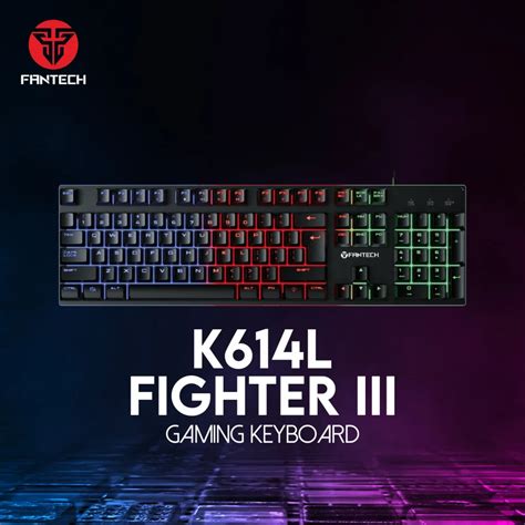 Fantech K614L Fighter III RGB Gaming Keyboard DropShop 2 5 Drop