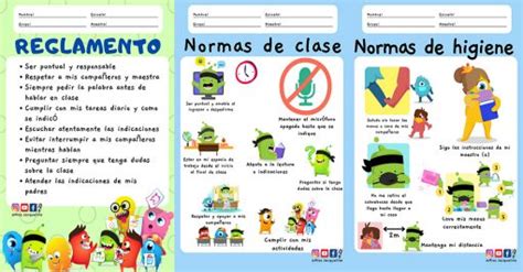 Descargue Modelo De Reglamento De Aula Normas De Clase Y Normas De Higiene