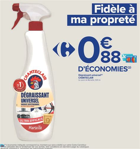 Promo Chanteclair D Graissant Universel Chez Carrefour Express