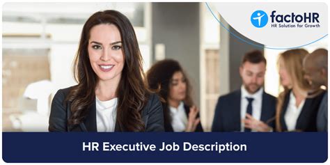 Hr Executive Job Description Role Responsibility Sample