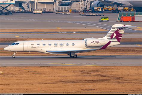 A Cga Qatar Executive Gulfstream G Er G Vi Photo By Junha Park