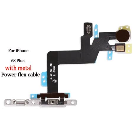 5pcs Lot Switch On Off Power Button Flex Cable For IPhone 6S Plus 5 5