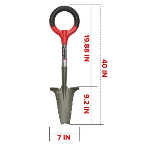 Radius Garden Root Slayer 1988 In Composite Handle Digging Shovel In