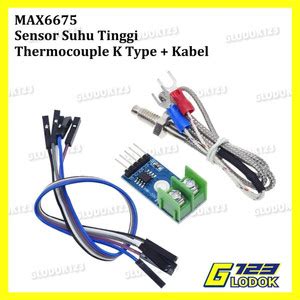 Jual MAX6675 K Type Thermocouple Temperature Sensor Suhu Arduino Module