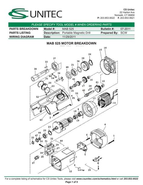 Cs Unitec Electric Core Drill Schematics Ebm 3003p 55 Off