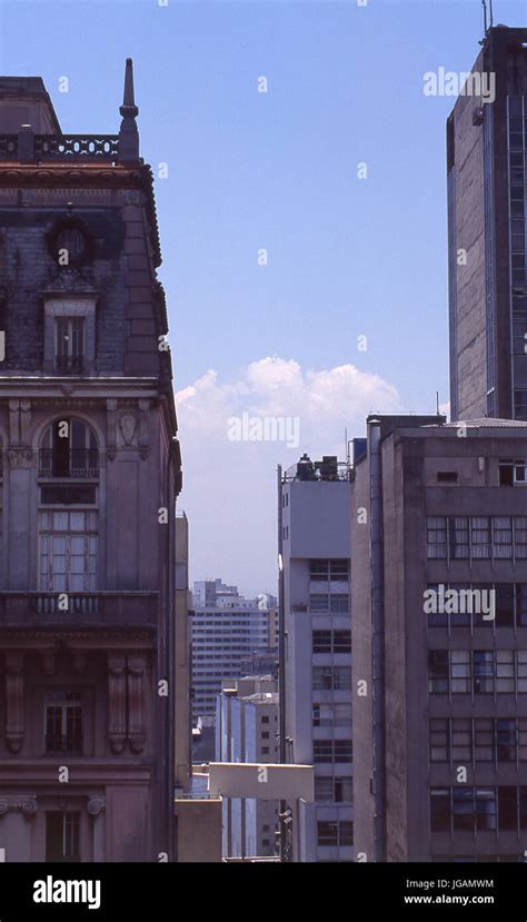 Buildings, architecture, Avenida Paulista, São Paulo, Brazil Stock ...