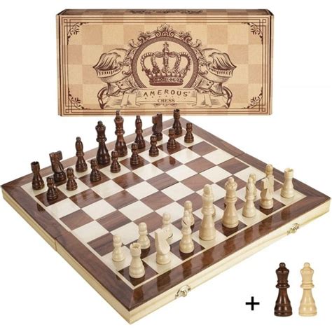 Magnetic Wooden Chess Set | A Mighty Girl