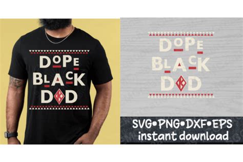 Dope Black Dad Kappa Svg Graphic By Sc Gem Creations · Creative Fabrica