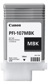 Canon Pfi Mbk Cartouche D Encre Pi Ce S Original Noir Mat