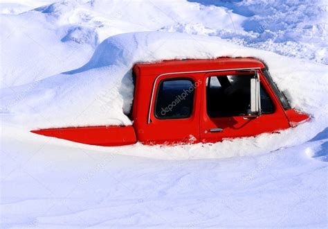 Heavy Winter Snow Truck covered — Stock Photo © eric1513 #6800732