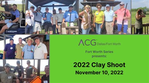 Acg Dfw Clay Shoot Defender Outdoors