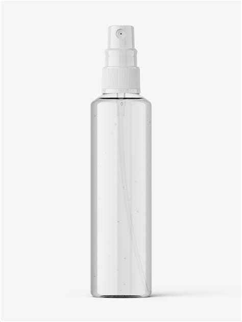 Spray Bottle Mockup Clear Smarty Mockups