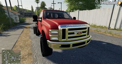 Ford F 350 Regcab Flatbed 2010 V10 For Fs19