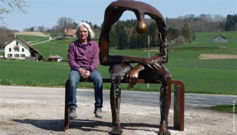 Sculpture By Artist Albert Gyorgy Melancholy Sculpture Statue