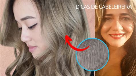 Misturas Para Loiro M Dio Acinzentado E Cobrir Cabelo Branco