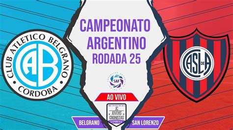 Futebol no JC Belgrano 0 x 1 San Lorenzo Campeonato Argentino 25ª