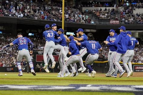 2023 World Series Best Photos From Rangers Vs Diamondbacks