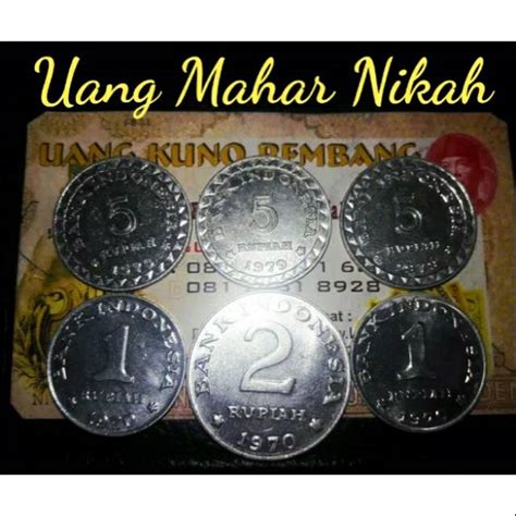 Jual Paket Mahar 19 Rupiah 19 Perak Asli Uang Kuno Indonesia Shopee