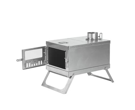 Легкая переносная титановая печь Pomoly Timber Wolf Stove Ultralight ...