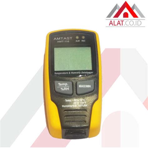 Pengukur Suhu Kelembaban Data Logger AMT 116 Distributor Alat Ukur