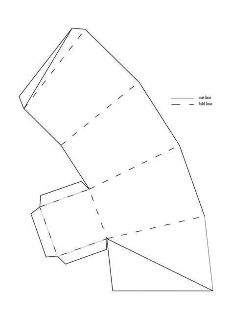 Printable Popcorn Box Template Printable Crafts Templates Printable