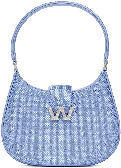 Alexander Wang Blue Small W Legacy Bag Ssense Canada