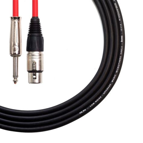 Cable Canon Hembra A Plug Mono Metros Kwc Iron Xlr H Pl Ficha