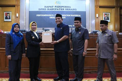 Pemkab Dan Dprd Kabupaten Serang Telorkan” Delapan Perda Selama 2023