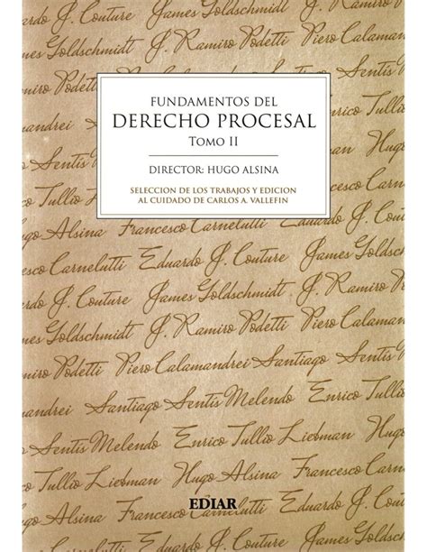 Fundamentos Del Derecho Procesal